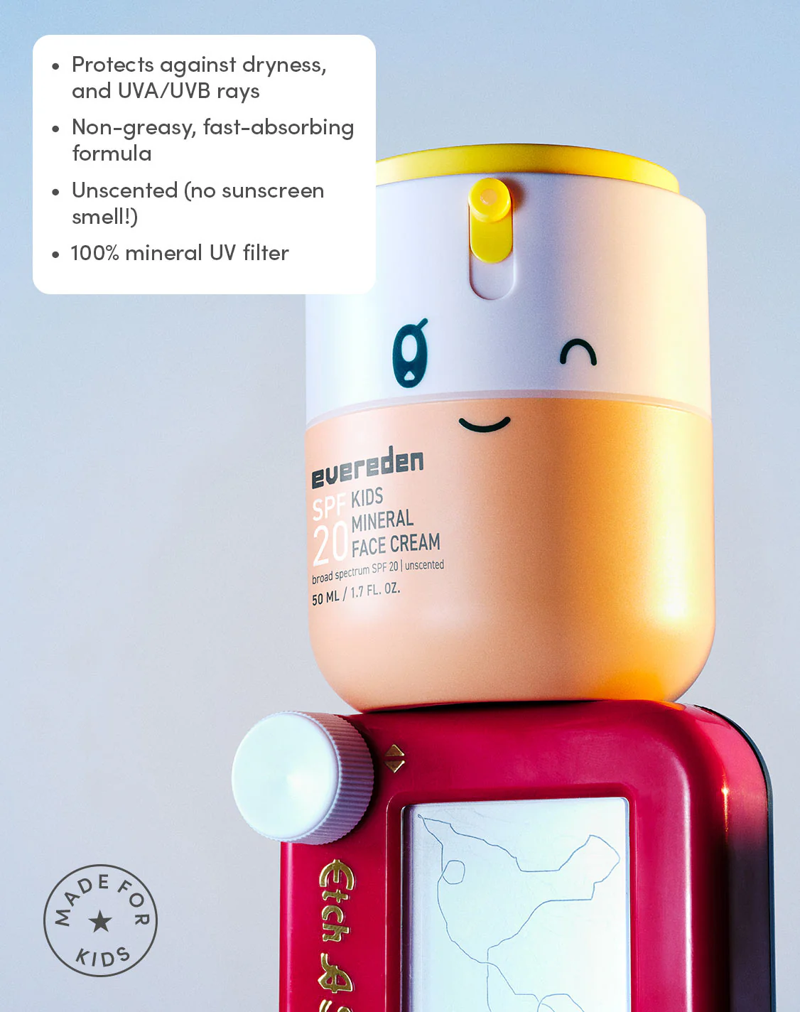 Kids Protective Mineral Face Cream SPF20 - Image 4