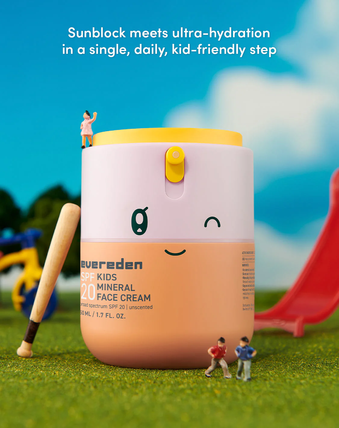 Kids Protective Mineral Face Cream SPF20 - Image 5